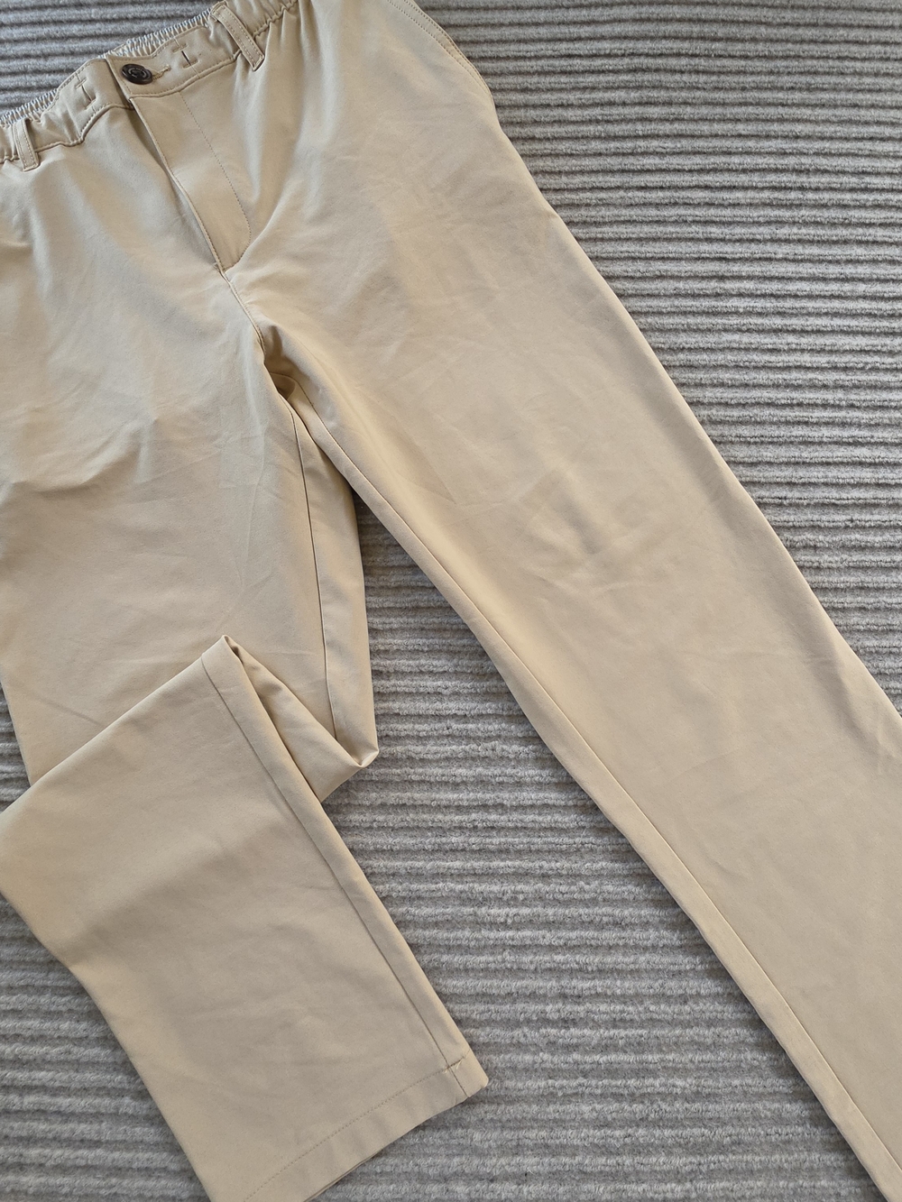 Chubbies Everywhere Performance Pants Mens Medium Khaki Drawstrings Stretch